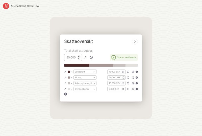 Tax planning made simple with Asteria Smart Cash Flow